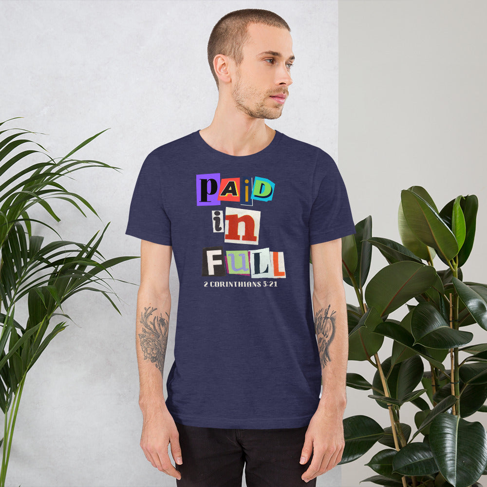 Paid in Full - 2 Corinthians 5:21 - Men's Tee