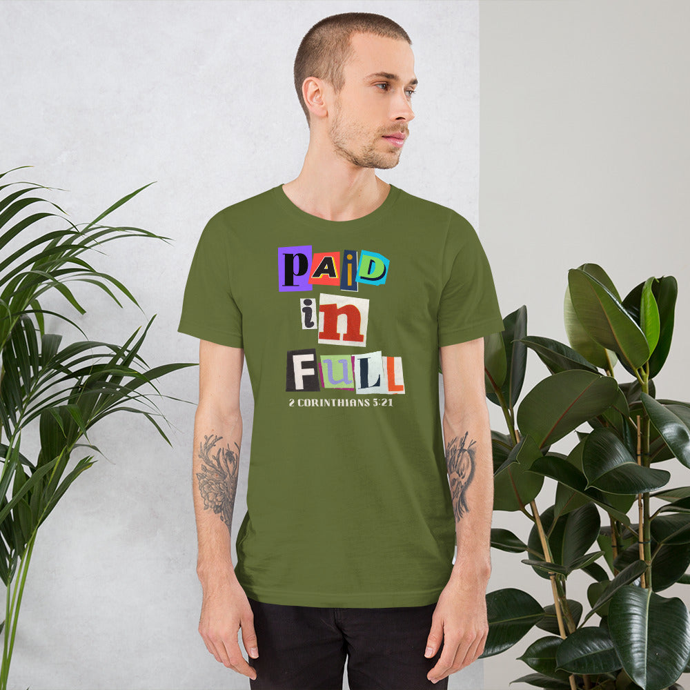 Paid in Full - 2 Corinthians 5:21 - Men's Tee